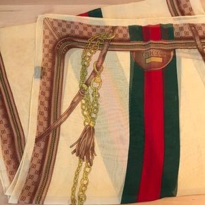 100% Silk Gucci Scarf